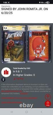 CGC 9.8 (Pages Blanches) Copie de la Série Signature de Daredevil #19