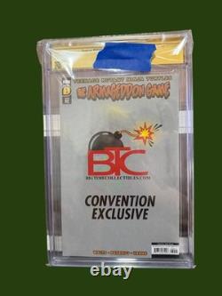 CGC 9,8 SS Kevin Eastman SIGNÉ TMNT Armageddon Game #1 Convention Exc 