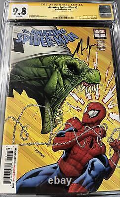 CGC 9.8 Série Signature Amazing Spider-Man #2 Signé par Nick Spencer