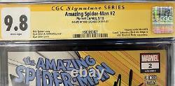 CGC 9.8 Série Signature Amazing Spider-Man #2 Signé par Nick Spencer