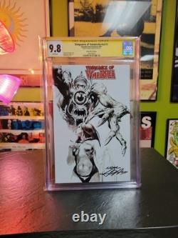 CGC 9,8 Signature Series VENGEANCE OF VAMPIRELLA n°1 Adams Metal Variant signé