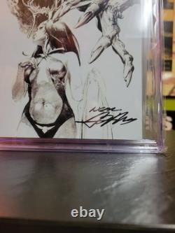 CGC 9,8 Signature Series VENGEANCE OF VAMPIRELLA n°1 Adams Metal Variant signé