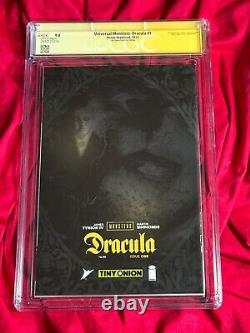 CGC SS 9.8 Monstres Universels Dracula #1 FORFAIT 2 livres! TRÈS RARE! HTF