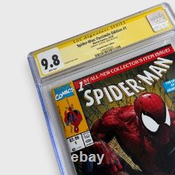CGC SS 9.8 Spider-Man 1 Facsimile Signé par Clayton Crain Hommage à McFarlane