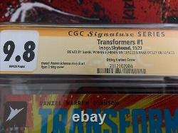 CGC SS 9.8 Transformers #1 Variant SIGNÉ par Daniel Warren Johnson & Ryan Ottley