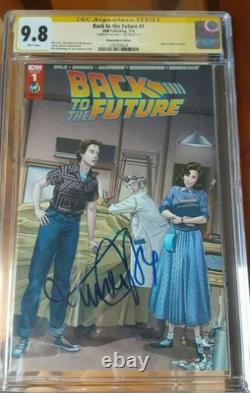 CGC SS Signature Series 9.8 Retour vers le Futur #1 Signé par Michael J. Fox