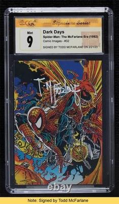 CGC Signature Series 1992 Marvel Spider-Man L'Ère Todd McFarlane LIRE 0i7t