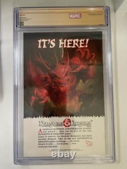 CGC Signature Series 9.4 INFINITY GAUNTLET EN KIOSQUE SIGNÉ PAR MORELLI & SCHEELE