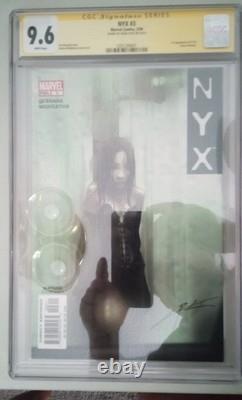 CGC Signature Series 9.6 NYX #3 1ère Apparition de X-23, 1ère Laura Kinney NM/M+ CGC Signature Series 9.6 NYX #3 1ère Apparition de X-23, 1ère Laura Kinney NM/M+