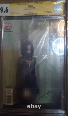 CGC Signature Series 9.6 NYX #3 1ère Apparition de X-23, 1ère Laura Kinney NM/M+ CGC Signature Series 9.6 NYX #3 1ère Apparition de X-23, 1ère Laura Kinney NM/M+