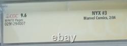 CGC Signature Series 9.6 NYX #3 1ère Apparition de X-23, 1ère Laura Kinney NM/M+ CGC Signature Series 9.6 NYX #3 1ère Apparition de X-23, 1ère Laura Kinney NM/M+