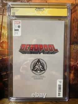CGC Signature Series 9.8 DEADPOOL 1 SIGNÉ PAR ANDREWS