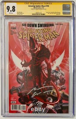 CGC Signature Series 9.8 Marvel Amazing Spiderman #799 Signé Andrew Garfield