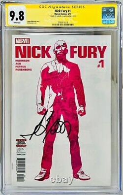 CGC Signature Series 9.8 Marvel Nick Fury #1 Signé par Samuel L. Jackson