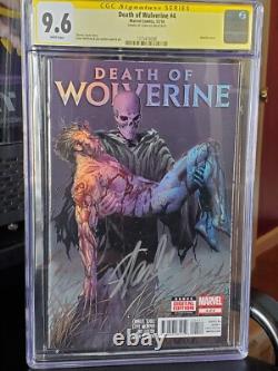CGC Signature Series Death de Wolverine #4 SIGNÉ PAR STAN LEE 19/06/16 CGC Signature Series Death de Wolverine #4 SIGNÉ PAR STAN LEE 19/06/16