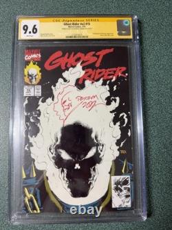 CGC Signature Series Ghost Rider n° 15 (1991) CGC 9.6 signé par Mark Texeira