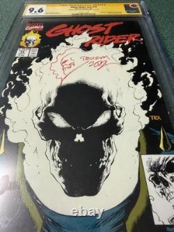 CGC Signature Series Ghost Rider n° 15 (1991) CGC 9.6 signé par Mark Texeira