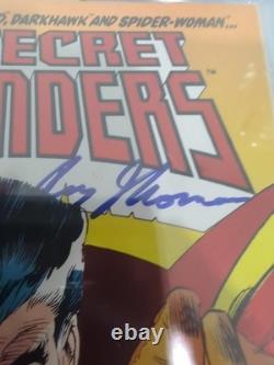 CGC Signature Series Les Défenseurs Secrets #1 Signé Roy Thomas Expédition Gratuite #11