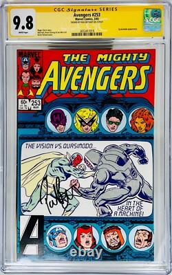 CGC Signature Series Noté 9.8 Marvel Avengers #253 Signé par Paul Bettany