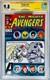 Cgc Signature Series Noté 9.8 Marvel Avengers #253 Signé Par Paul Bettany