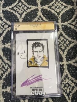 CGC Signature Series Sang Bleu Non Naturel #1 Signé et Dessin par Geoffrey K Gwin