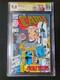 Cable #1 Cgc 9.8 Couverture En Relief Doré Signée Par Josh Brolin