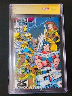 Cable #1 CGC 9.8 Couverture en relief doré signée par Josh Brolin