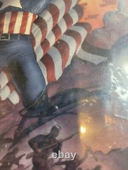 Capitaine America #v4 #1 Bande dessinée Marvel 6-02 CGC NM+ 9.6 Série de signatures COA #42/49