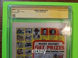 Captain America #113 Série de signatures CGC 7.0 Signé par Jim Steranko
