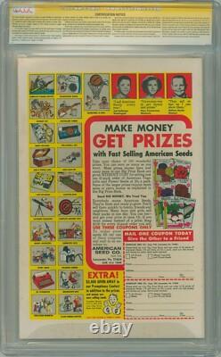 Captain America #114 1969 Cgc 8.0 Série de signatures signée par John Romita Sr Marvel