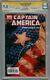 Captain America #25 Dc Cgc 9.8 Série Signature Signé Quesada Film 3 Décès