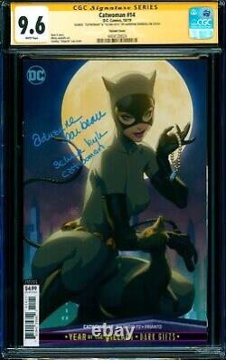 Catwoman #14 VARIANT CGC SS 9.6 signé Adrienne Barbeau ACTRICE Selina Kyle BTAS