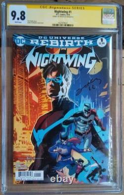 Cgc 9,8 Nightwing n°1 2016 Signature Series signé par Tim Seeley