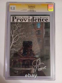 Cgc 9.8 Ss Alan Moore A Signé Providence #1 Signature Série Montres Autographes