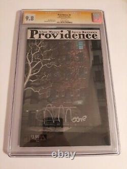 Cgc 9.8 Ss Alan Moore Providence #1 Signature Signée Série Autographe Watchmen