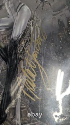 Cgc signature series White Widow #3 couverture vierge Eclipse signée par Natali Sanders