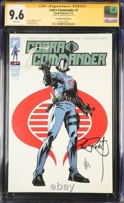Cobra Commander #1 CGC Signature Series Ron Rudat GI Joe