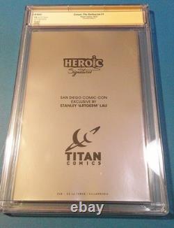 Conan le Barbare #1 Rare variante Artgerm Lau série Signature CGC 9,8 NM/M