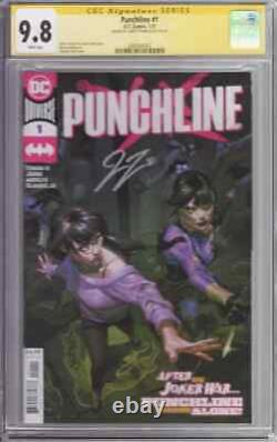 D.c. Comics! Punchline #1! Signature Cgc Série 9.8! Signé Par James Tynion
