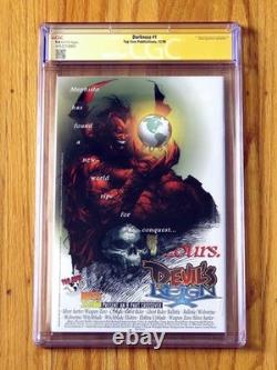 DARKNESS #1 CGC SS 9.8 NM/M 1996 Signature Series signé par Marc Silvestri POP 28