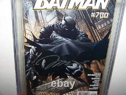 DC Batman 700 en condition presque neuve Cgc Signature Series 9.6 signé par Jim Lee