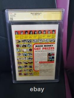 DC Comics Black Lightning n°1 (1977) CGC 9,0 Signature Series signé Isabella