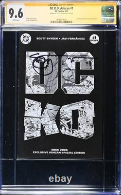 DC KO 1 Ashcan CGC SS 9,6 signé par Scott Snyder
