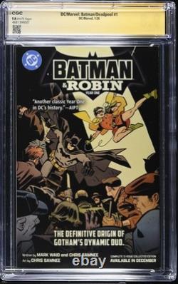 DC/Marvel Batman/Deadpool #1 CGC SS 9.8 Dan Mora