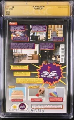 DC Pride 2022 #1 Variante Bartel CGC Signature Series 9.8 Signé Howard, Williams