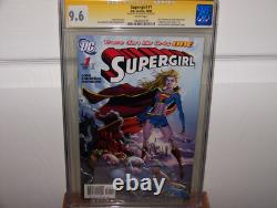 DC Supergirl #1 CGC 9.6 Série Signature 2005