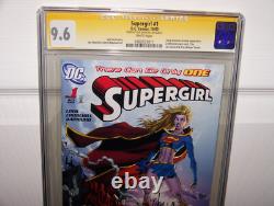 DC Supergirl #1 CGC 9.6 Série Signature 2005