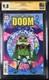 Doom #1 Cgc Ss 9.8 Série De Signatures Dessinée Par Sanford Greene 1ère Impression