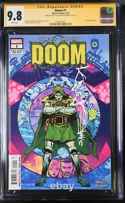 DOOM #1 CGC SS 9.8 Série de signatures dessinée par Sanford Greene 1ère impression