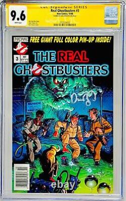 Dan Aykroyd A Signé Cgc Signature Series Graded 9.6 Real Ghostbusters #3